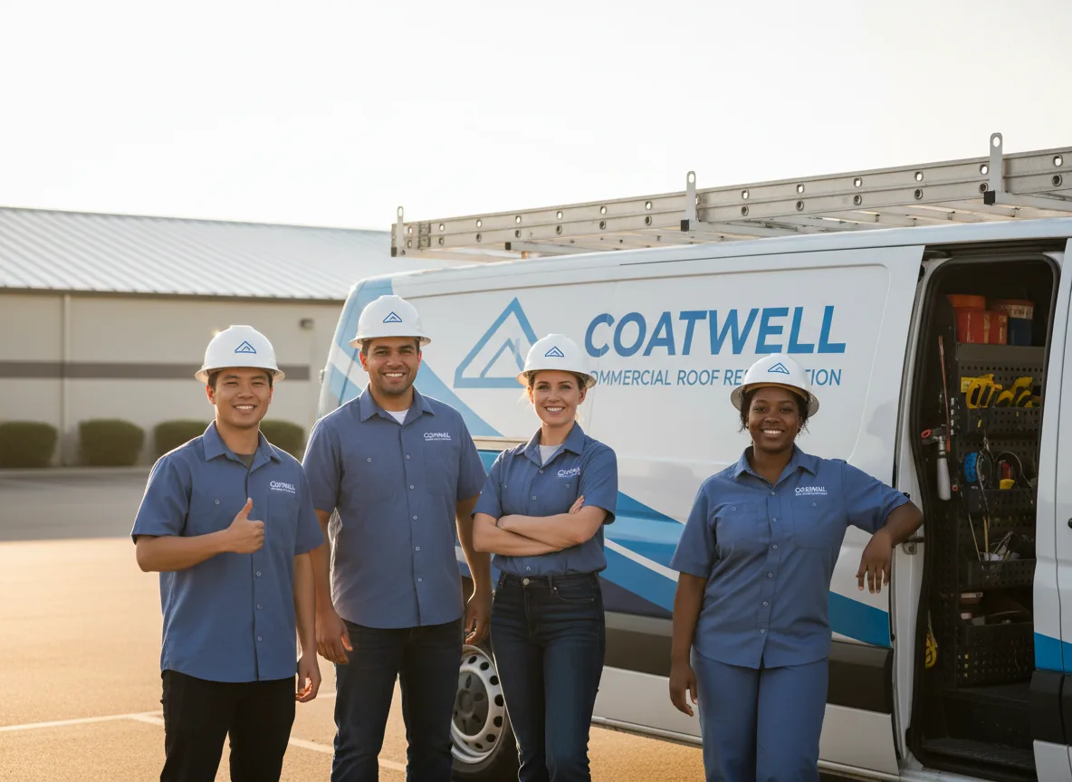 Commercial roof coating company in Busy, KY